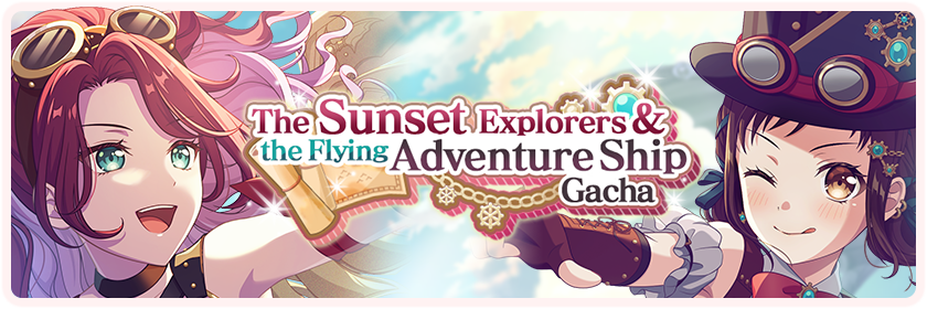 The Sunset Explorers & the Flying Adventure Ship Gacha