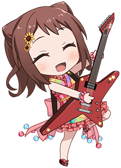 ★★ Kasumi Toyama - Happy - For the Fireworks! I Swear! - Chibi