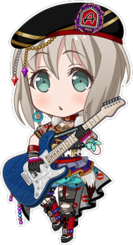 ★★★★ Moca Aoba - Happy - To Exceed Expectations - Chibi