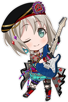 Moca Aoba - To Exceed Expectations - Chibi