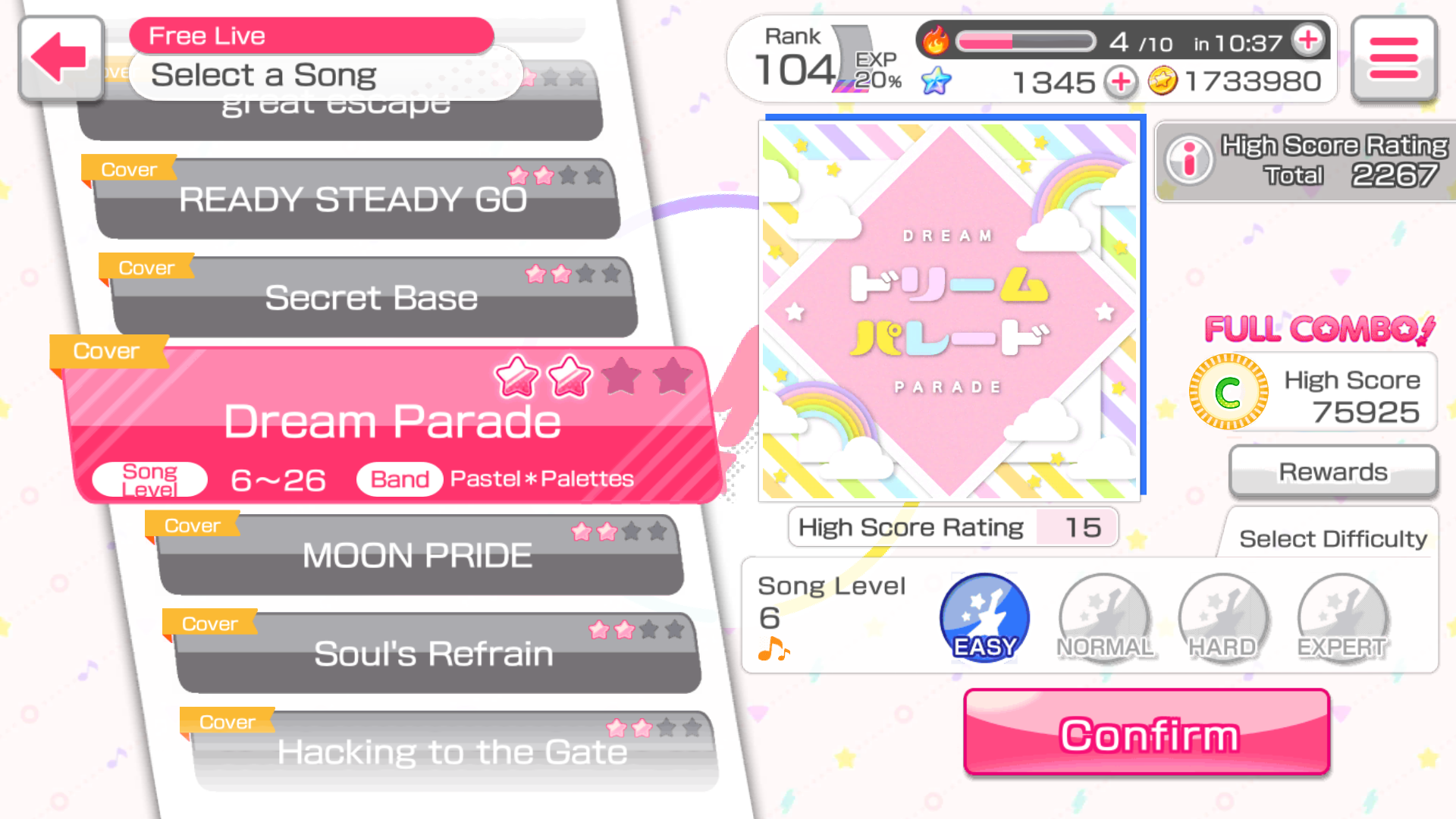 Песня дрима. Pastel Palettes Bang Dream. High score Band. Time lapse Poppin Party. Your all-time High score как играть.