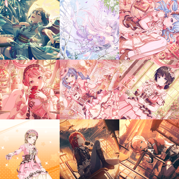 Cards list Cards list Girls Band Party Bandori Party BanG Dream! Girls Band Party