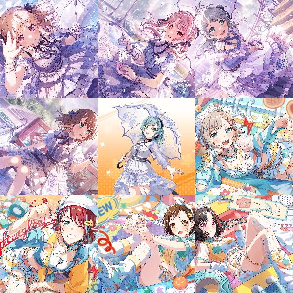 Cards list | Cards list | Girls Band Party | Bandori Party - BanG
