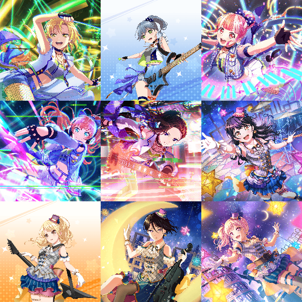 Dreamfest. Дримфест бандори. Dream Fest bandori Cards. Бандори плакаты. Дрим фест гача бандори