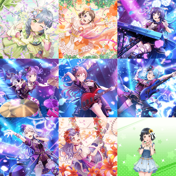 Cards list | Cards list | Girls Band Party | Bandori Party - BanG Dream ...