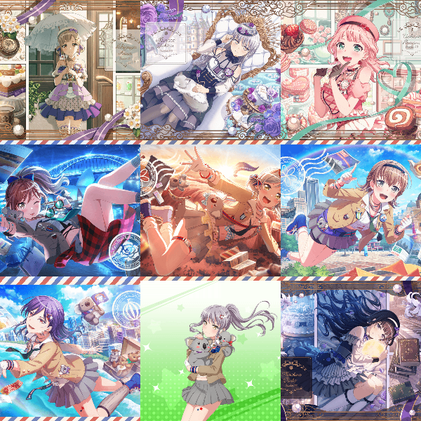 Cards list Cards list Girls Band Party Bandori Party BanG Dream! Girls Band Party