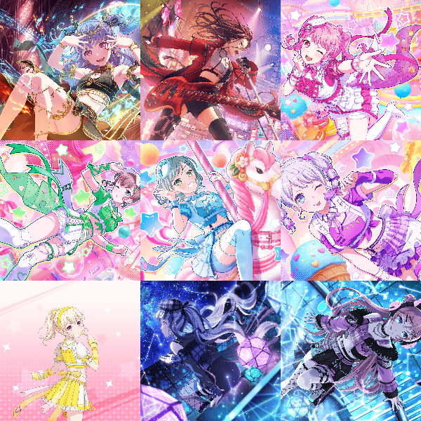 Cards list | Cards list | Girls Band Party | Bandori Party - BanG 