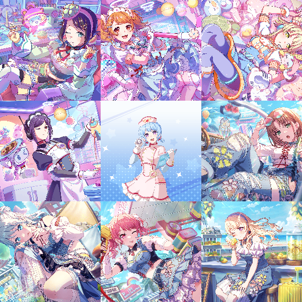 Cards list | Cards list | Girls Band Party | Bandori Party - BanG