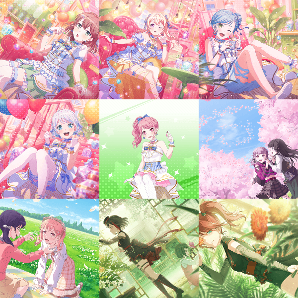 Cards list Cards list Girls Band Party Bandori Party BanG Dream! Girls Band Party