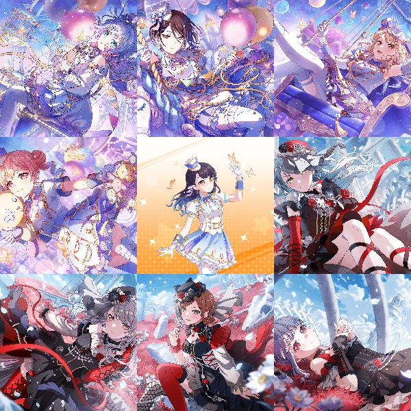Cards list | Cards list | Girls Band Party | Bandori Party - BanG
