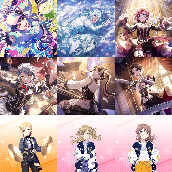 Cards list | Cards list | Girls Band Party | Bandori Party - BanG