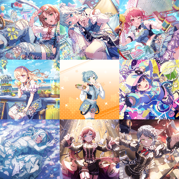 Cards list | Cards list | Girls Band Party | Bandori Party - BanG