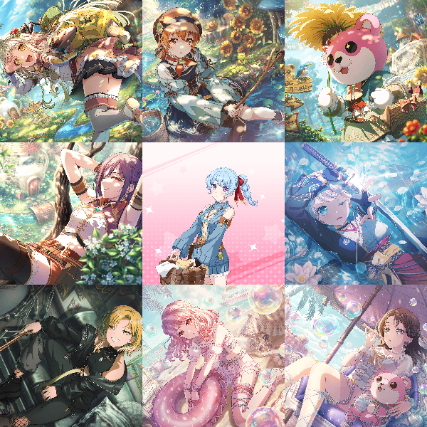 arisa♡ Cards list | Cards list | Girls Band Party | Bandori Party