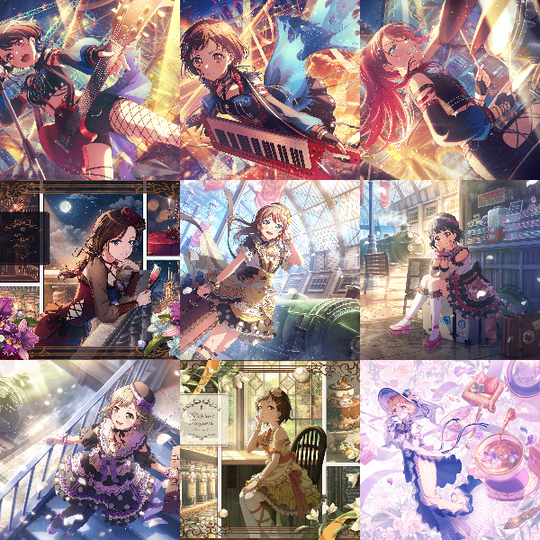 Cards list | Cards list | Girls Band Party | Bandori Party - BanG Dream ...