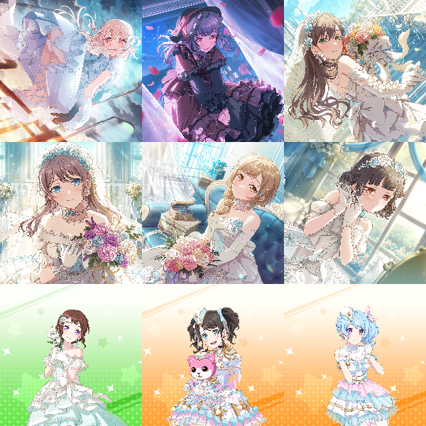 Cards list | Cards list | Girls Band Party | Bandori Party - BanG