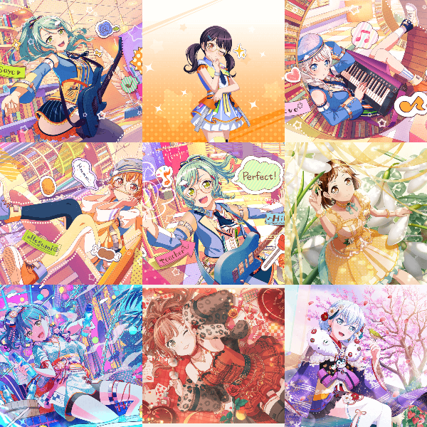 Cards list | Cards list | Girls Band Party | Bandori Party - BanG Dream ...