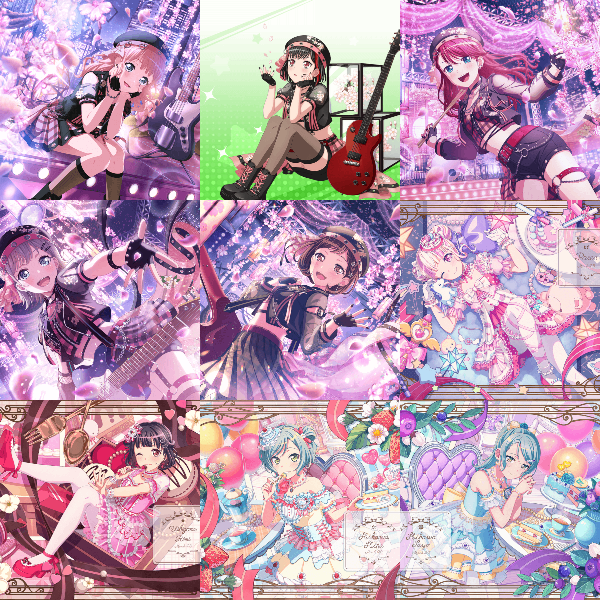 Cards list | Cards list | Girls Band Party | Bandori Party - BanG Dream ...